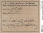 Etiketten zu Schwefel (NHMW-MIN-Al285)